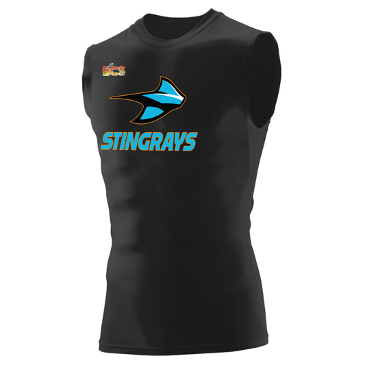 Stingrays ADULT Sleeveless Compression Shirt