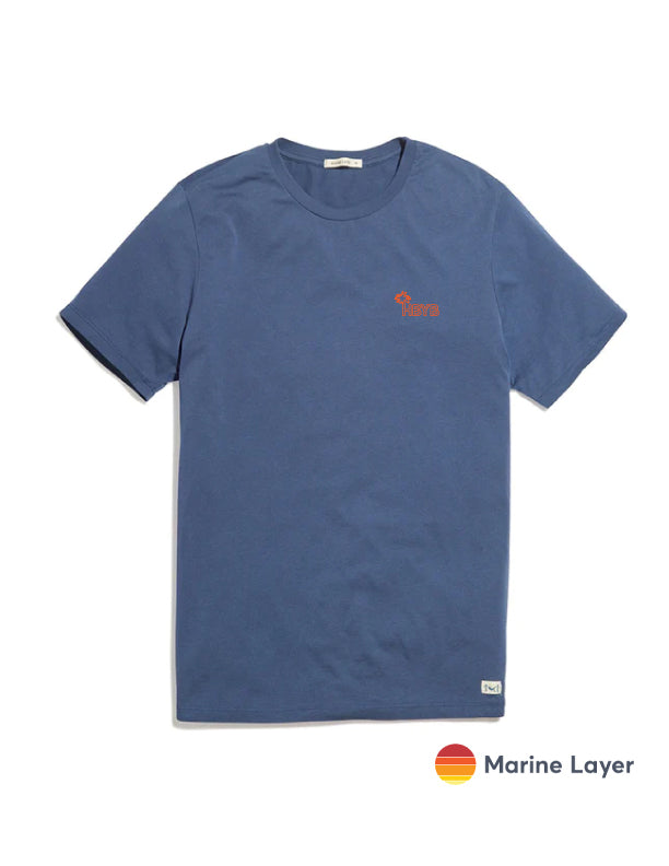 HBYB Logo Shirt - Marine Layer - Unisex